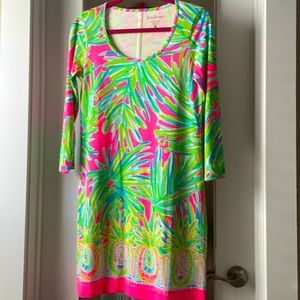 Lilly Pulitzer Quarter sleeve dress sz S